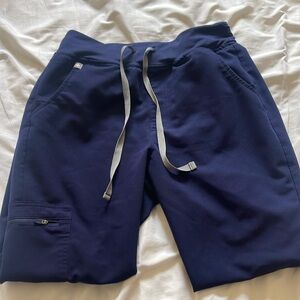 Figs Zamora jogger high waisted women’s scrubs pants size small petite